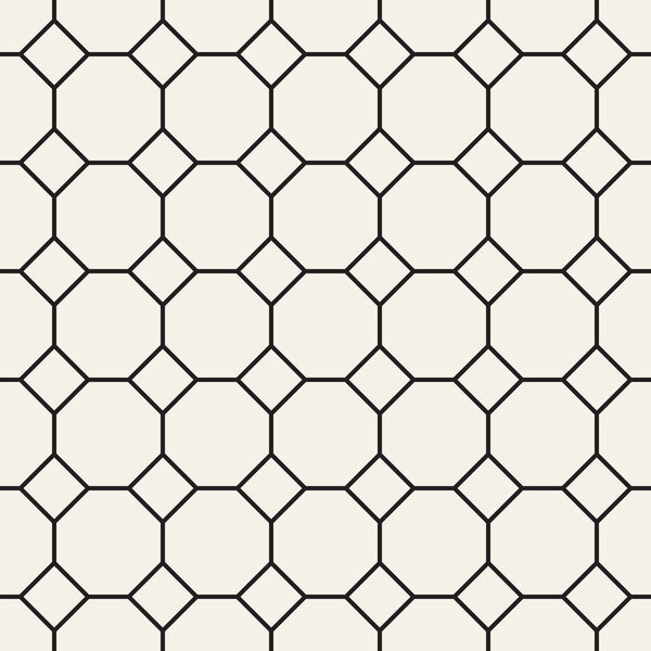 Vector seamless pattern. Modern stylish abstract texture. Repeating geometric tiles from striped element