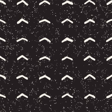 Basit mürekkep geometrik desen. Tek renkli siyah ve beyaz konturlar arka plan. Tasarımınız için çizilen mürekkep doku el