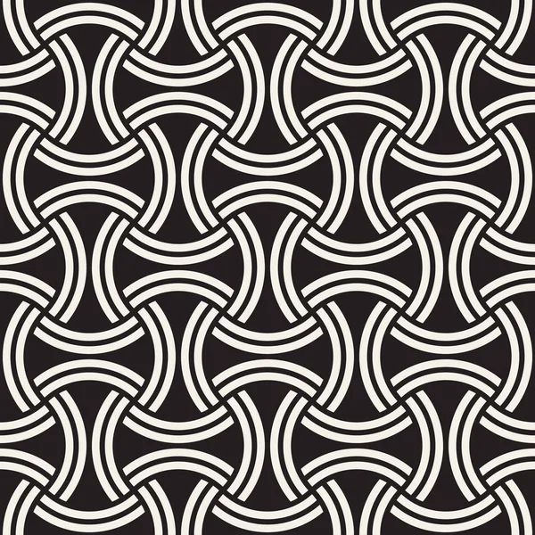 Vektör kusursuz desen. Modern stil soyut doku. Çizgili elementten geometrik fayanslar tekrarlanıyor