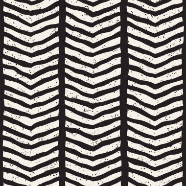 Basit mürekkep geometrik desen. Tek renkli siyah ve beyaz konturlar arka plan. Senin tasarı için çizilen mürekkep doku el