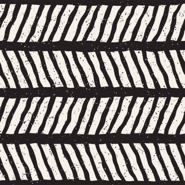 Basit mürekkep geometrik desen. Tek renkli siyah ve beyaz konturlar arka plan. Senin tasarı için doku fırça mürekkep el çekilmiş