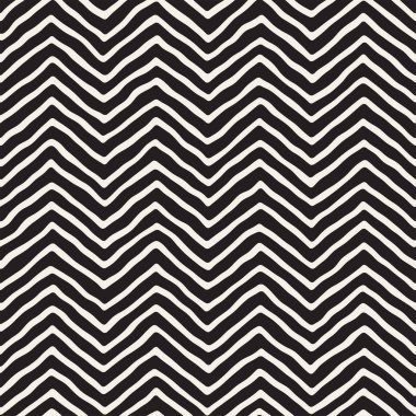 Basit mürekkep geometrik desen. Tek renkli siyah ve beyaz konturlar arka plan. Senin tasarı için doku fırça mürekkep el çekilmiş