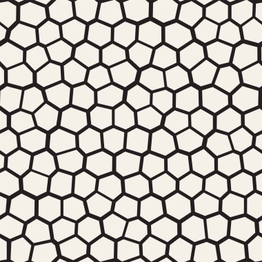 Sorunsuz düzensiz satırları mozaik desen vektör. Kaotik mozaik doku soyut. Rastgele şekiller kaldırım arka plan