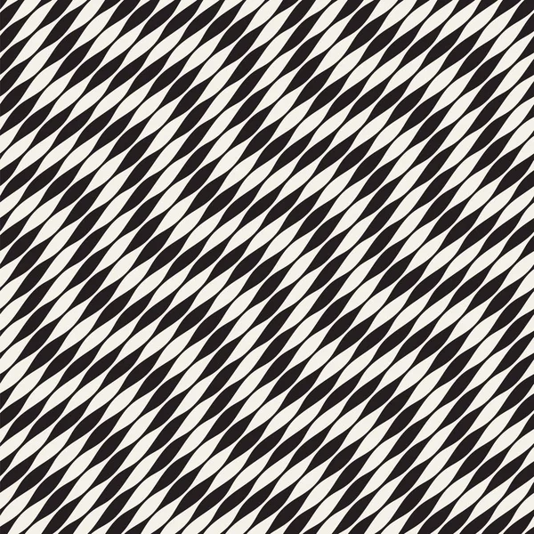 Nahtloses Wellenmuster Sich Wiederholende Vektortextur Wellenförmigen Grafischen Hintergrund Einfache Wellenstreifen — Stockvektor