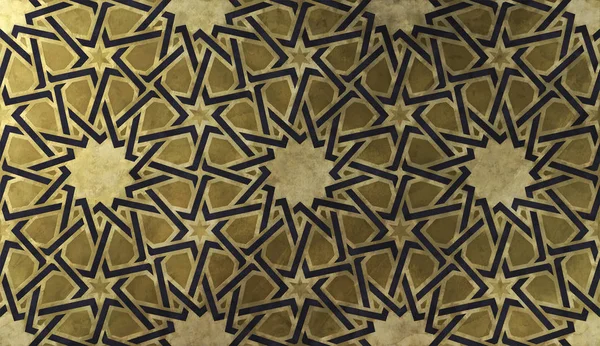 Design Fundo Baseado Motivos Gráficos Orientais Tradicionais Padrão Decorativo Islâmico — Fotografia de Stock