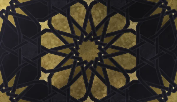 Background Design Based Traditional Oriental Graphic Motifs Islamic Decorative Pattern — Stock Photo, Image