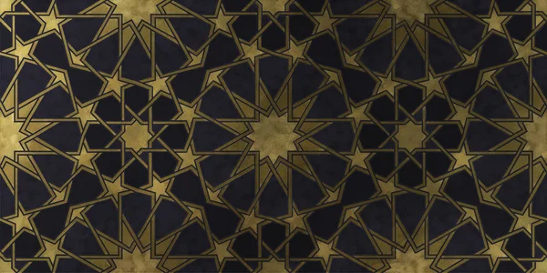 Design Fundo Baseado Motivos Gráficos Orientais Tradicionais Padrão Decorativo Islâmico — Fotografia de Stock