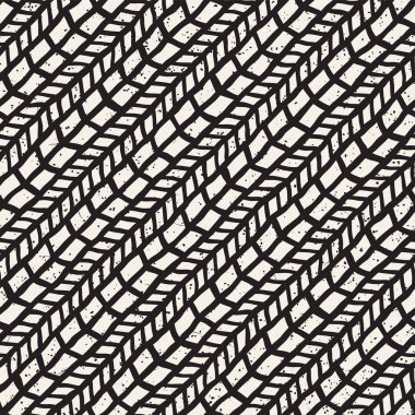 Basit mürekkep geometrik desen. Tek renkli siyah ve beyaz konturlar arka plan. Senin tasarı için doku fırça mürekkep el çekilmiş