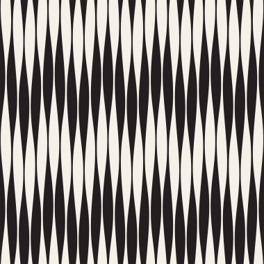 Sorunsuz dalgalanma desen. Yinelenen vektör doku. Dalgalı grafik arka plan. Basit dalga çizgili