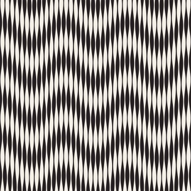 Sorunsuz dalgalanma desen. Yinelenen vektör doku. Dalgalı grafik arka plan. Basit dalga çizgili