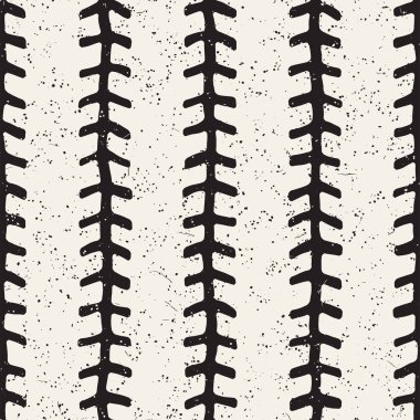 Basit mürekkep geometrik desen. Tek renkli siyah ve beyaz konturlar arka plan. Senin tasarı için doku fırça mürekkep el çekilmiş