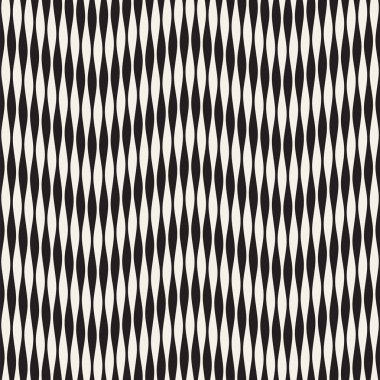 Sorunsuz dalgalanma desen. Yinelenen vektör doku. Dalgalı grafik arka plan. Basit dalga çizgili