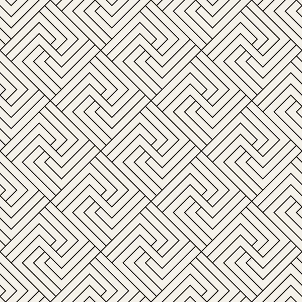 Векторный Бесшовный Шаблон Современная Стильная Абстрактная Текстура Повторение Геометрических Плиток — стоковый вектор