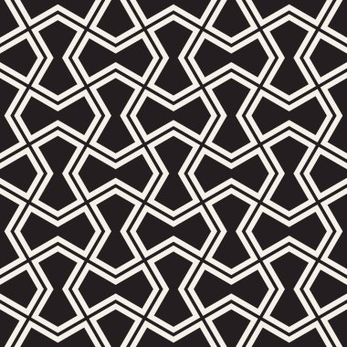 Vektörsüz geometrik desen. Basit soyut çizgiler kafes. Tekrarlanan ögeler stil arkaplan kaplaması 