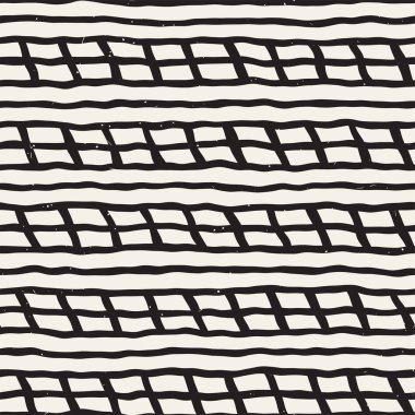 Basit mürekkep geometrik desen. Tek renkli siyah ve beyaz konturlar arka plan. Tasarımınız için çizilen mürekkep doku el