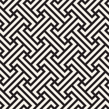 Vektör kusursuz desen. Modern stil soyut doku. Tekrarlanan geometrik fayanslar