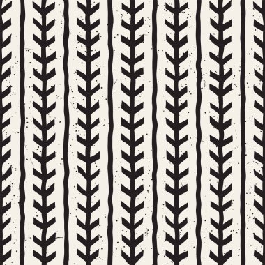 Basit mürekkep geometrik desen. Tek renkli siyah ve beyaz konturlar arka plan. Tasarımınız için elle çizilmiş doku