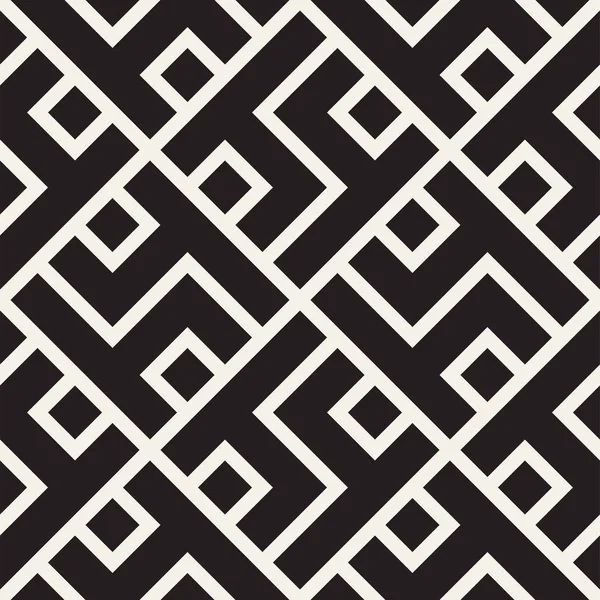 Vetor padrão de mosaico linhas sem costura. Textura abstrata elegante moderna. Repetir telhas geométricas — Vetor de Stock