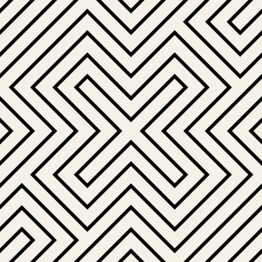 Vektör kusursuz desen. Modern stil soyut doku. Tekrarlanan geometrik fayanslar