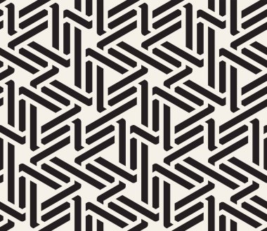 Vektör kusursuz desen. Modern stil soyut doku. Tekrarlanan geometrik fayanslar 