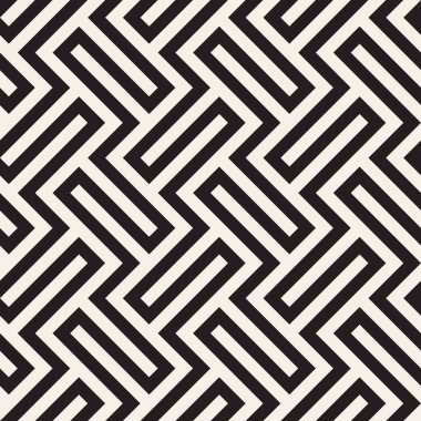 Vektör kusursuz desen. Modern stil soyut doku. Tekrarlanan geometrik fayanslar