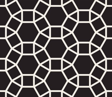 Vektör kusursuz desen. Modern stil soyut doku. Tekrarlanan geometrik fayanslar 