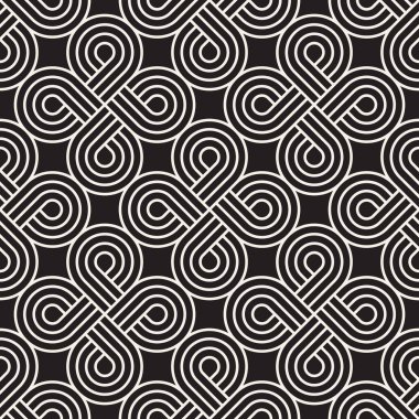 Vektör kusursuz desen. Modern stil soyut doku. Tekrarlanan geometrik fayanslar