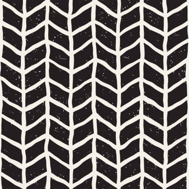 Basit mürekkep geometrik desen. Tek renkli siyah ve beyaz konturlar arka plan. Tasarımınız için çizilen mürekkep doku el