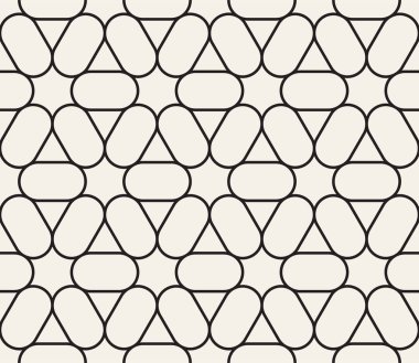 Vektör kusursuz desen. Modern stil soyut doku. Tekrarlanan geometrik fayanslar