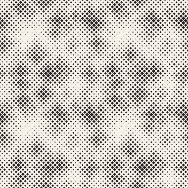 Modern şık noktalı resim doku. Arka plan ile rasgele boyutu kareler. Vektör sorunsuz kaotik kareler Mozaik Desen