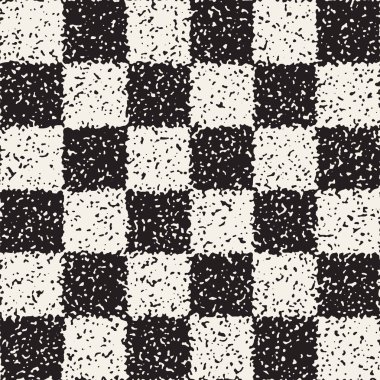Gürültülü soyut geometrik şekiller arka plan dokulu. Vektör Dikişsiz grungy desen.