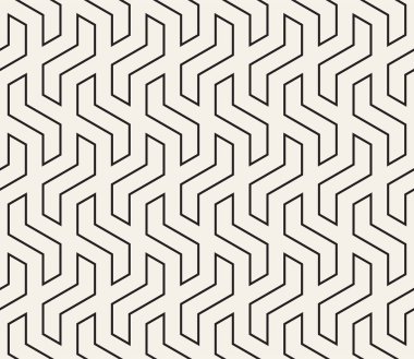 Vektör kusursuz desen. Modern stil soyut doku. Tekrarlanan geometrik fayanslar