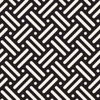 Vektör kusursuz desen. Modern stil soyut doku. Tekrarlanan geometrik fayanslar