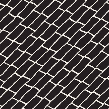 Basit mürekkep geometrik desen. Tek renkli siyah ve beyaz konturlar arka plan. Tasarımınız için çizilen mürekkep doku el