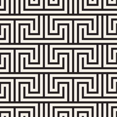 Vektör kusursuz desen. Modern stil soyut doku. Tekrarlanan geometrik fayanslar