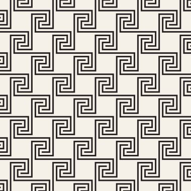 Vektör kusursuz desen. Modern stil soyut doku. Tekrarlanan geometrik fayanslar