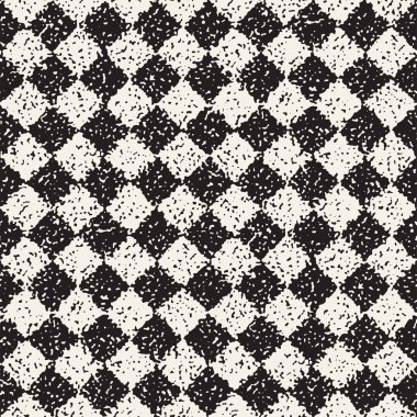 Gürültülü soyut geometrik şekiller arka plan dokulu. Vektör Dikişsiz grungy desen.