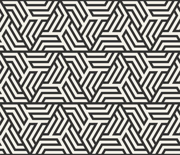 Modello di linee senza cuciture vettoriali. Moderno elegante struttura a triangolo forme. Ripetizione di piastrelle geometriche — Vettoriale Stock