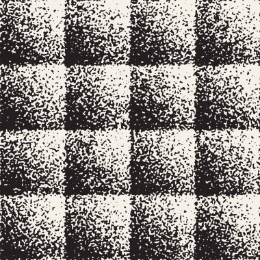 Gürültülü soyut geometrik şekiller arka plan dokulu. Vektör Dikişsiz grungy desen.