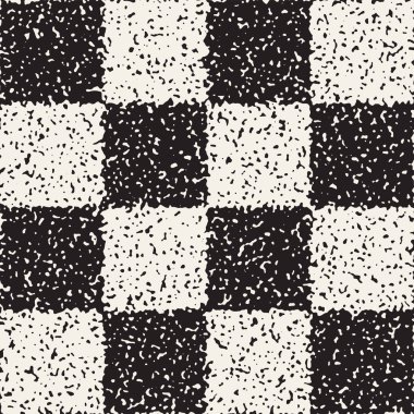 Gürültülü soyut geometrik şekiller arka plan dokulu. Vektör Dikişsiz grungy desen.