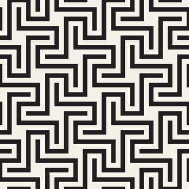 Vektör kusursuz desen. Modern stil soyut doku. Tekrarlanan geometrik fayanslar