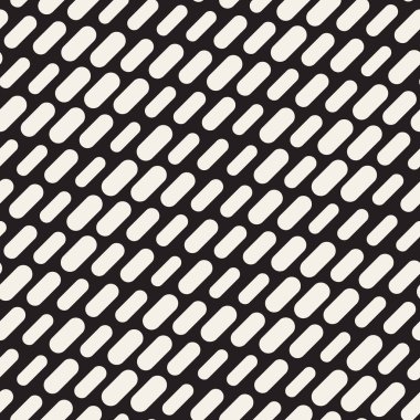 Siyah ve beyaz düzensiz kesik çizgiler desen yuvarlanır. Modern A