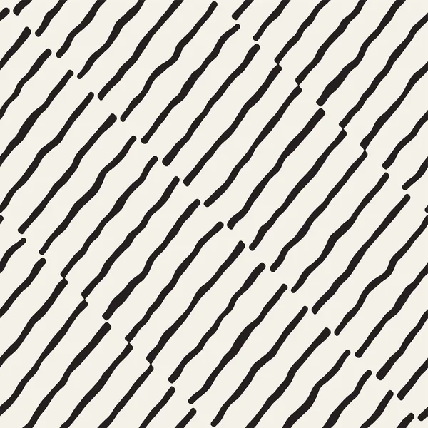 Elle çizilmiş stil seamless modeli. Soyut geometrik döşeme arka plan siyah ve beyaz. Vektör doodle hat kafes