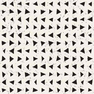 Elle çizilmiş stil etnik seamless modeli. Arka plan soyut geometrik şekiller 