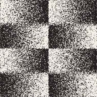 Gürültülü soyut geometrik şekiller arka plan dokulu. Vektör Dikişsiz grungy desen.