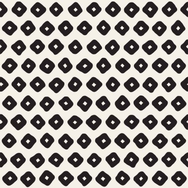 El ile Seamless Modeli hatları çizilmiş. Arka plan serbest fırça darbeleriyle. Siyah ve beyaz doku. Kağıt ambalaj için süsleme.