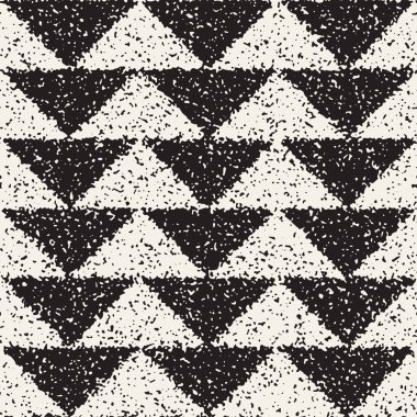 Gürültülü soyut geometrik şekiller arka plan dokulu. Vektör Dikişsiz grungy desen.