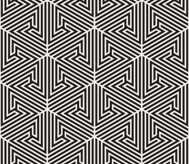 vektör seamless modeli. modern, şık bir doku. Yinelenen geome