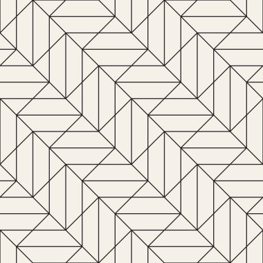 Vektör kusursuz desen. Modern stil soyut doku. Tekrarlanan geometrik fayanslar