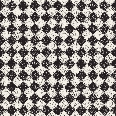 Gürültülü soyut geometrik şekiller arka plan dokulu. Vektör Dikişsiz grungy desen.